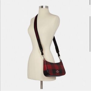 Coach Jes with buffalo plaid print